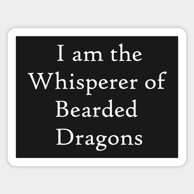 Bearded Dragon Whisperer Sticker by BiscuitSnack